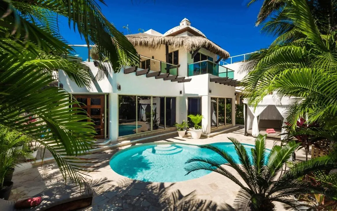 Villa Luxury House In Playacar Steps To The Beach Playa del Carmen