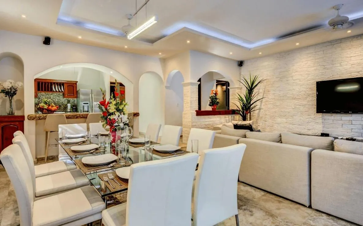 Villa Luxury House In Playacar Steps To The Beach Playa del Carmen Mexico
